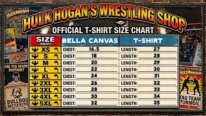 Vintage Yellow Hulkamania Adult T-Shirt