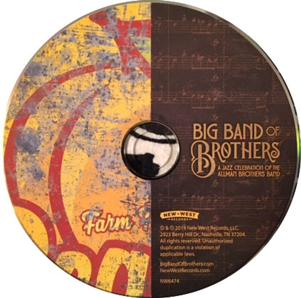 Big Band of Brothers – Jazz Celebration Of The Allman Brothers Band Music CD