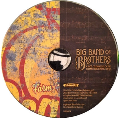 Big Band of Brothers – Jazz Celebration Of The Allman Brothers Band Music CD