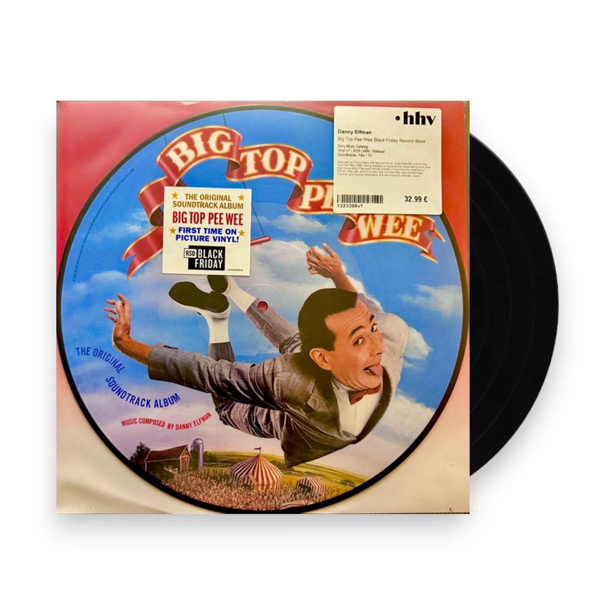 Big Top Pee-Wee - Original Soundtrack (LP Vinyl) Vinyl Record