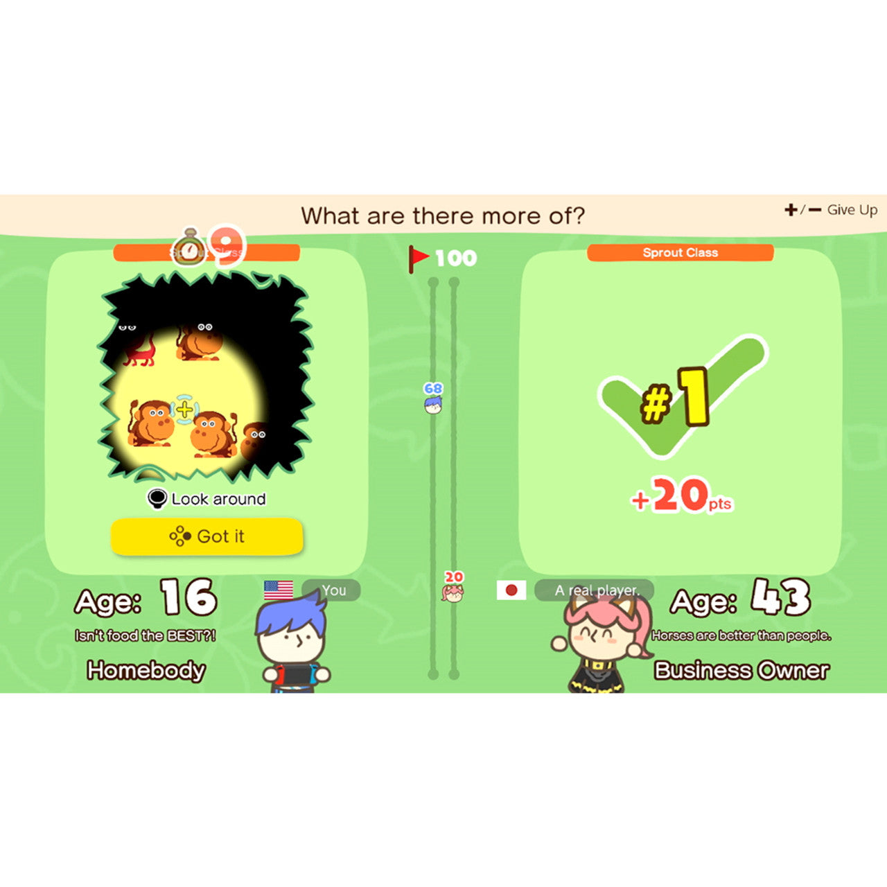 Nintendo - Big Brain Academy: Brain vs. Brain - Switch