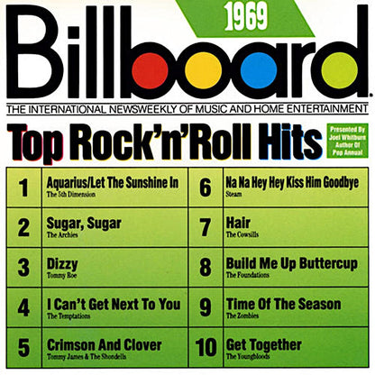 Billboard Top Rock 'n' Roll Hits - 1969 Music CD