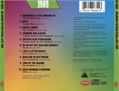 Billboard Top Rock 'n' Roll Hits - 1969 Music CD