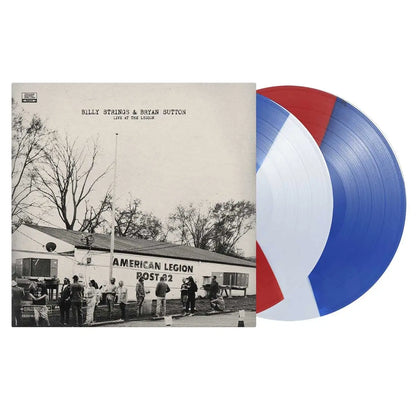 Billy Strings & Bryan Sutton - Live At The Legion (Tri-Color Red White Blue 2-LP Vinyl) Vinyl Record