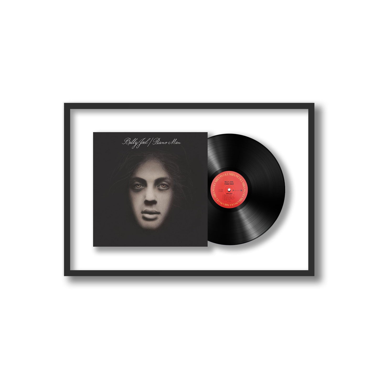 Billy Joel Piano Man Framed Vinyl Record