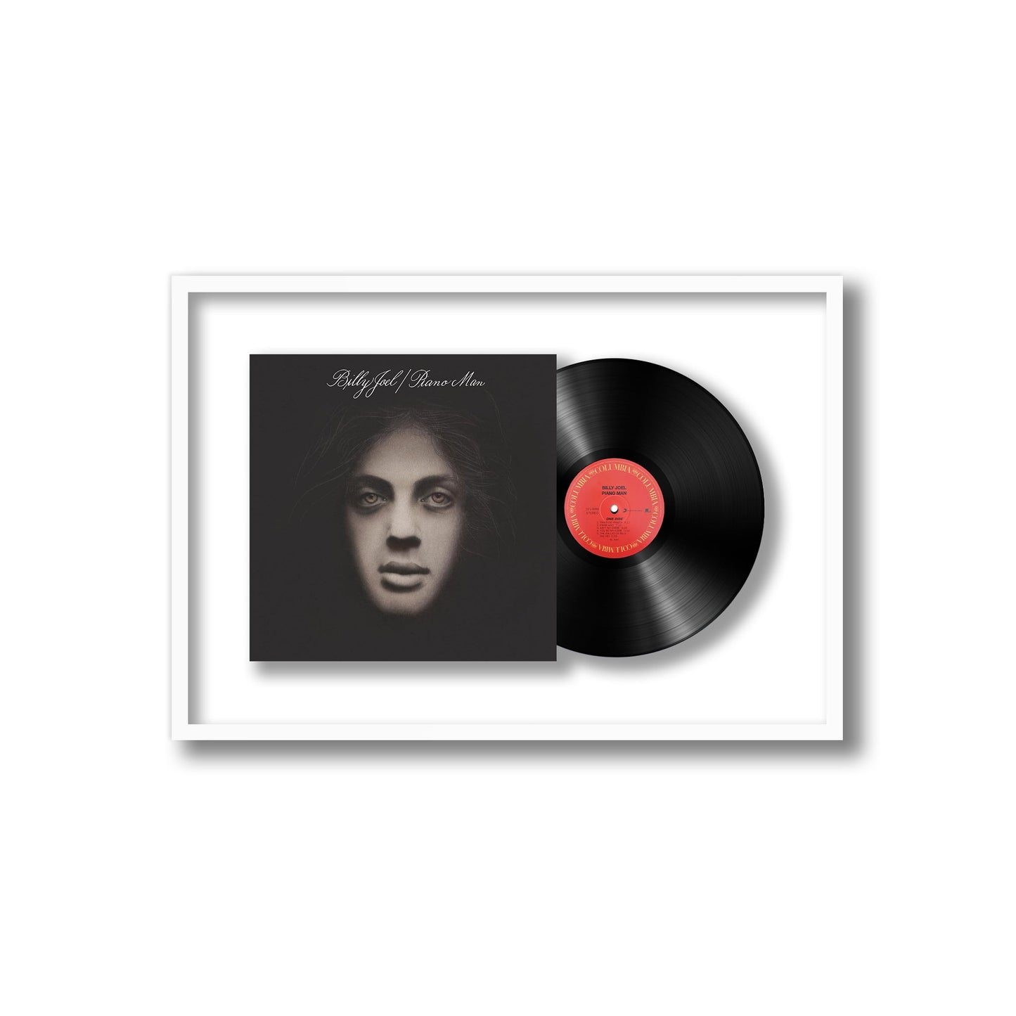 Billy Joel Piano Man Framed Vinyl Record