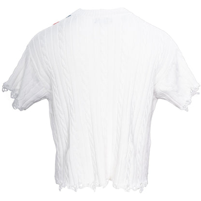 Distressed Knit Sweater Costume Top for Halloween and Cosplay