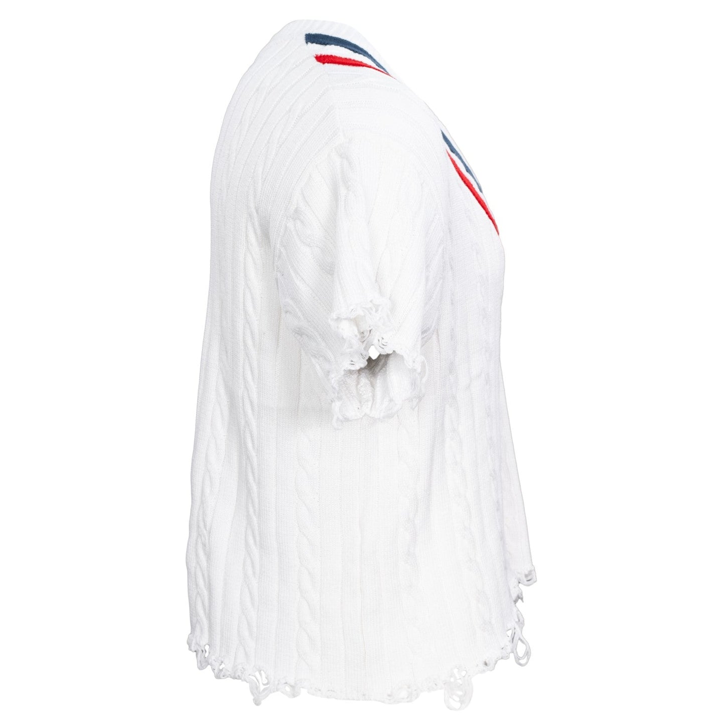 Distressed Knit Sweater Costume Top for Halloween and Cosplay