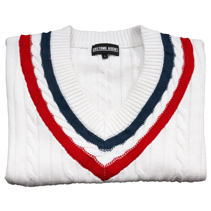 Distressed Knit Sweater Costume Top for Halloween and Cosplay