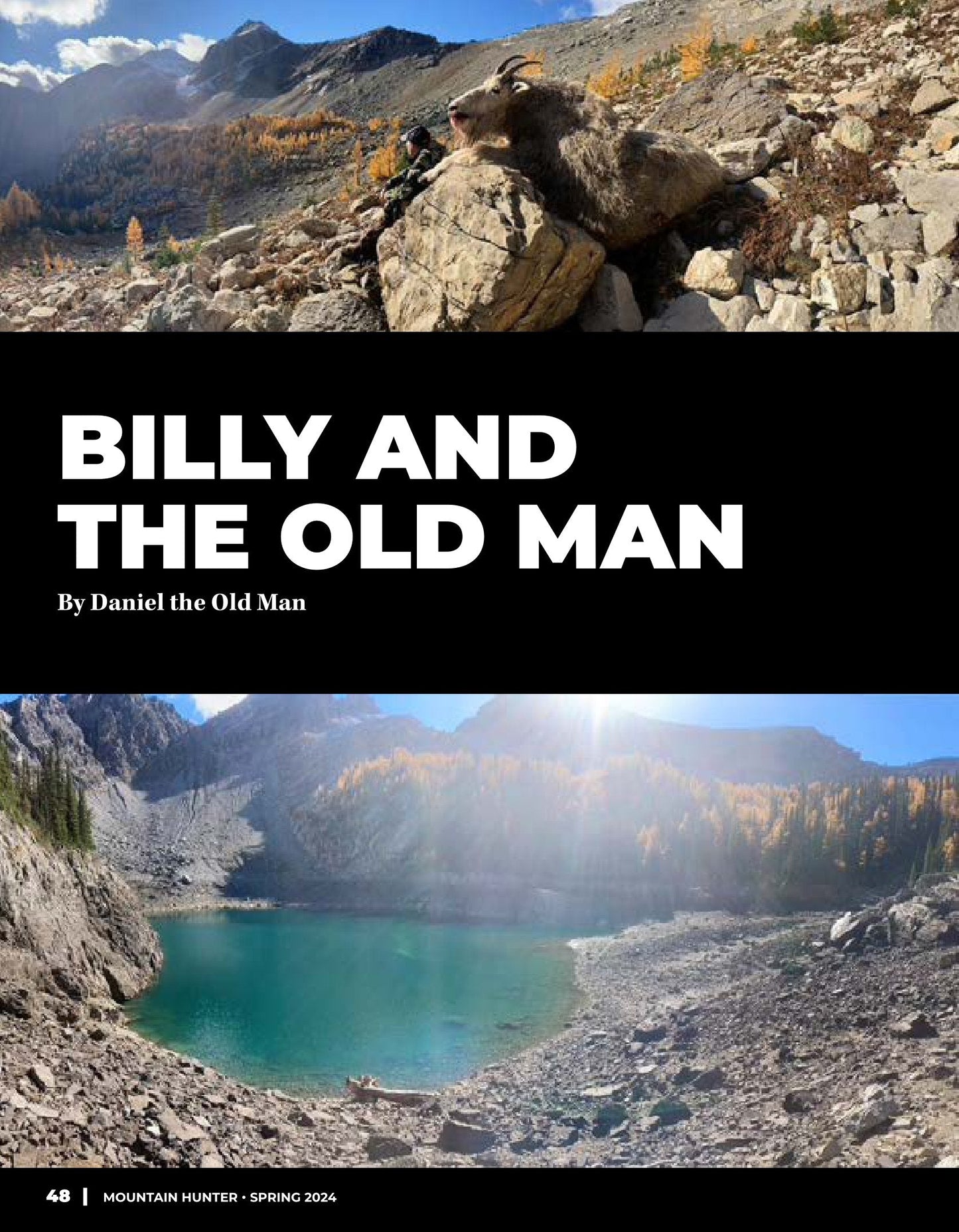 Mountain Hunter - Spring 2024: Stories From All Walks Of Life, Becoming A Huntress, Old Man Mountain, GOABC Convention, New School, Seniors Can Do It Too, The Sixty Year Dream, Story Contest & More!