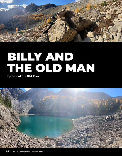 Mountain Hunter - Spring 2024: Stories From All Walks Of Life, Becoming A Huntress, Old Man Mountain, GOABC Convention, New School, Seniors Can Do It Too, The Sixty Year Dream, Story Contest & More!