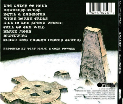 Black Sabbath – Headless Cross Music CD