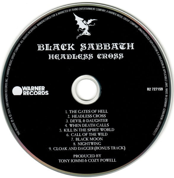 Black Sabbath – Headless Cross Music CD