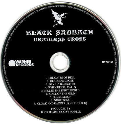 Black Sabbath – Headless Cross Music CD