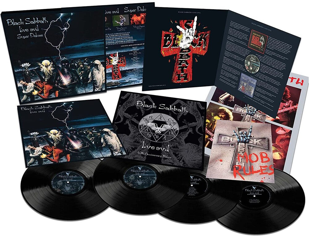 Black Sabbath – Live Evil: 40th Anniversary (4-LP Vinyl) Vinyl Record