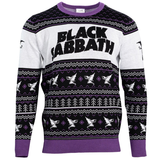 Black Sabbath Flying Demon Christmas Sweater