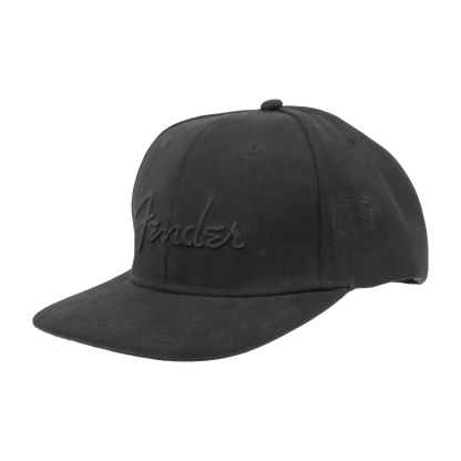 Fender Black Flat Bill Hat