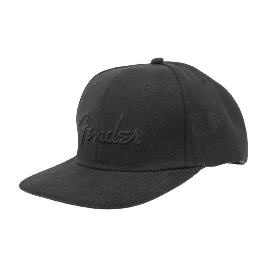 Fender Black Flat Bill Hat