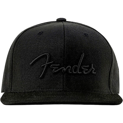 Fender Black Flat Bill Hat
