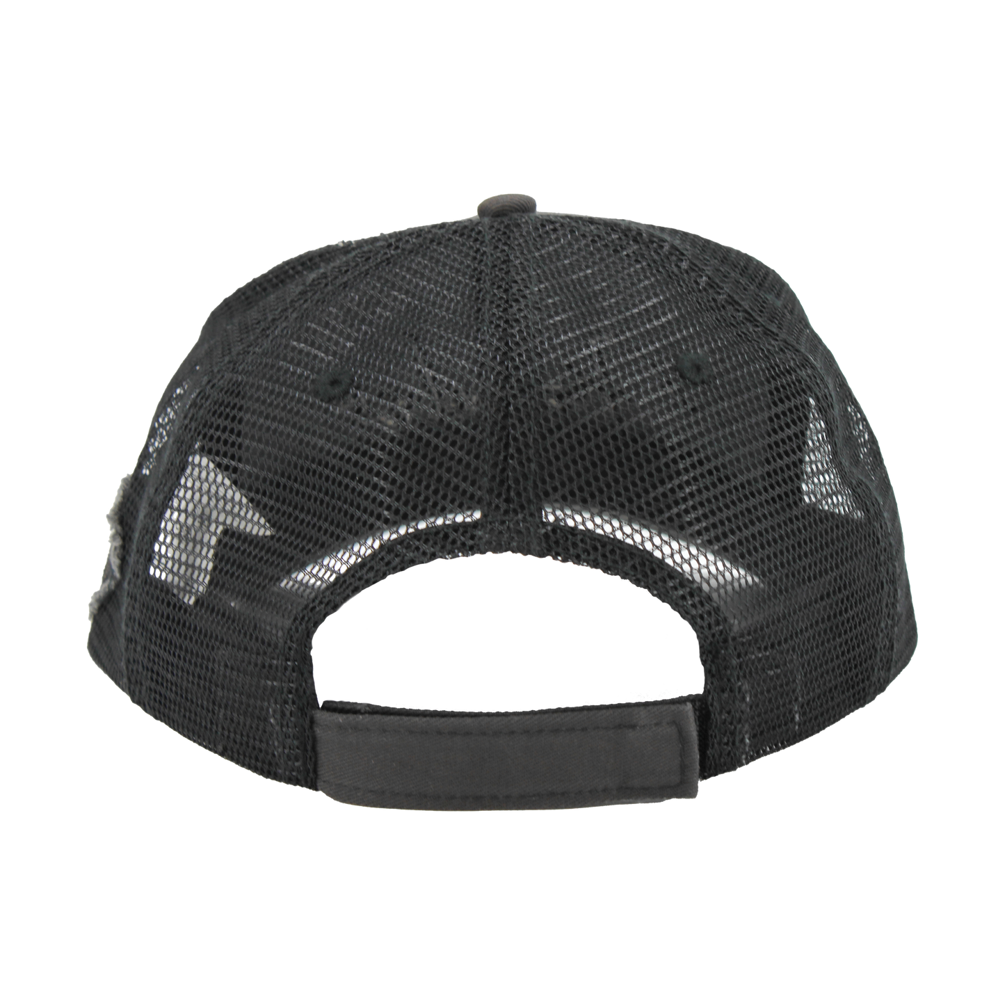 Fender Black Out Mesh Back Trucker Hat Cap Black