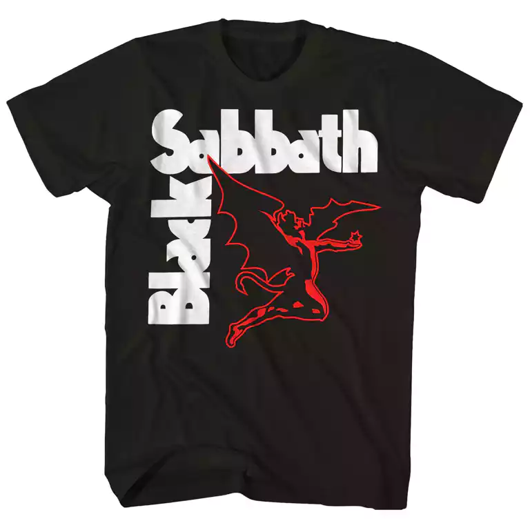 Black Sabbath Creature Mens T Shirt Black