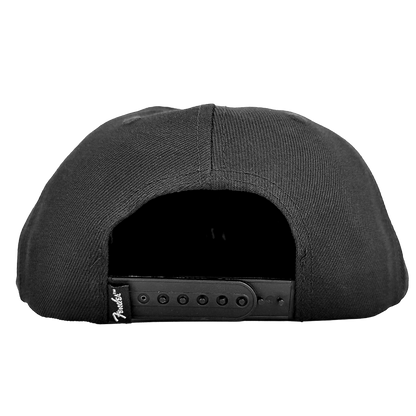 Fender Black Flat Bill Hat