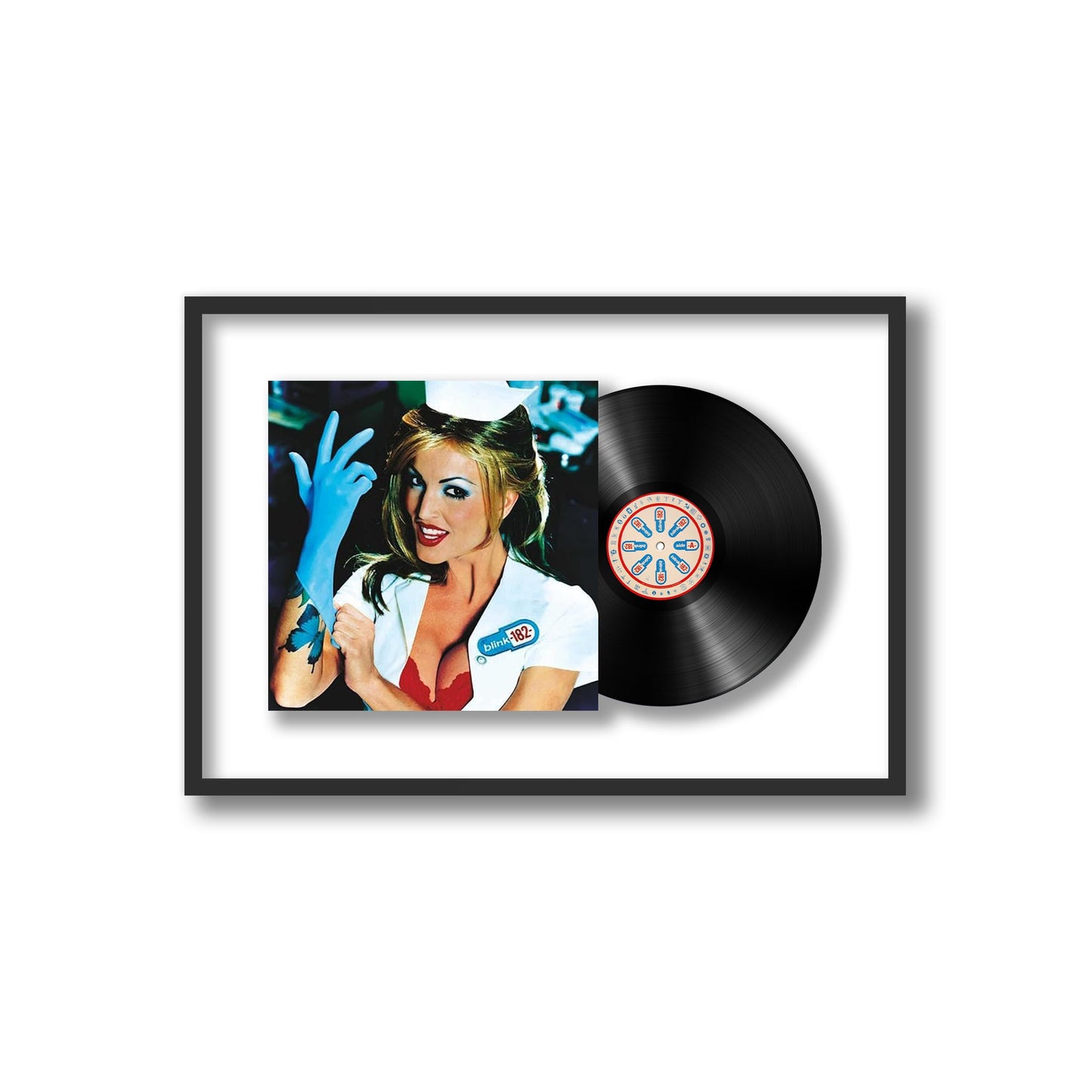 Blink-182 Enema Of The State Framed Vinyl Record