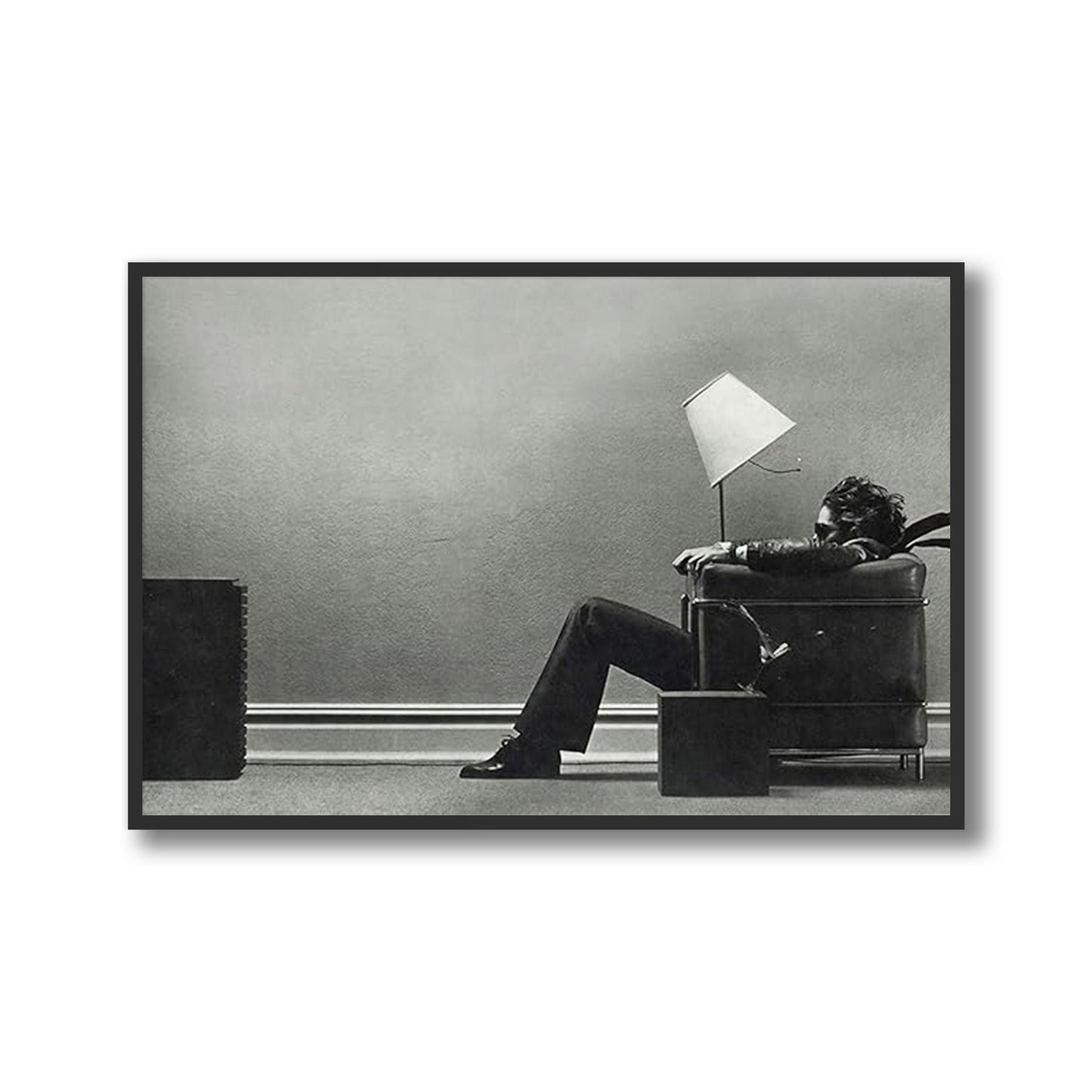 Blown Away Guy Vintage Maxell Ad Poster