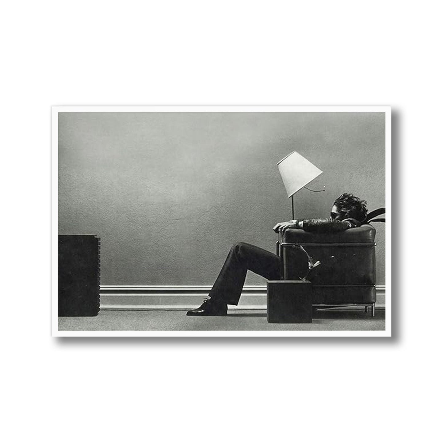 Blown Away Guy Vintage Maxell Ad Poster