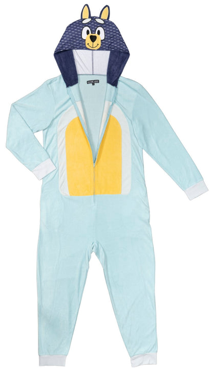 Playful Dog Unisex Halloween Costume Cosplay Zip Up Pajama Jumpsuit