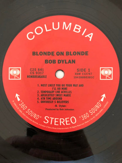 Bob Dylan – Blonde On Blonde (2-LP Vinyl) Vinyl Record