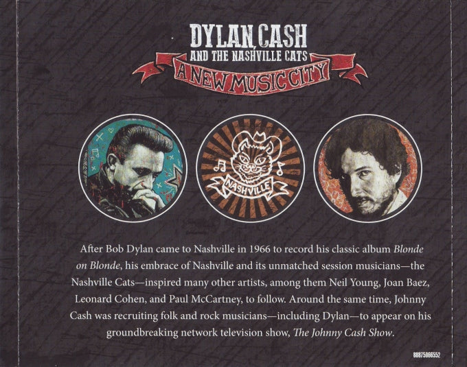 Bob Dylan – Dylan, Cash & the Nashville Cats: A New Music City (2-CD)