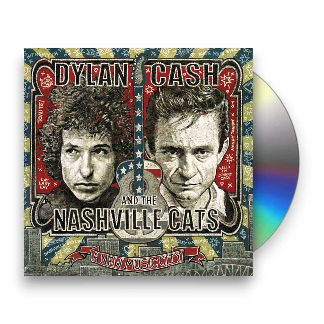 Bob Dylan – Dylan, Cash & the Nashville Cats: A New Music City (2-CD)