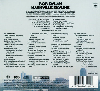 Bob Dylan – Nashville Skyline (LP Vinyl) Vinyl Record