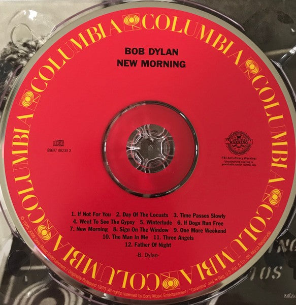 Bob Dylan – New Morning Music CD