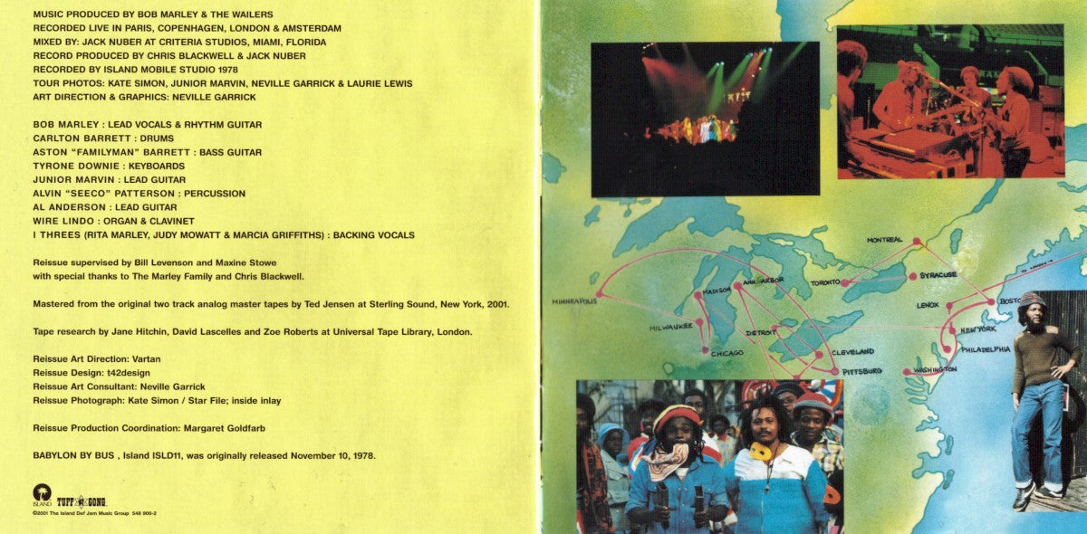 Bob Marley – Babylon By Bus (2-LP Vinyl) Vinyl Record