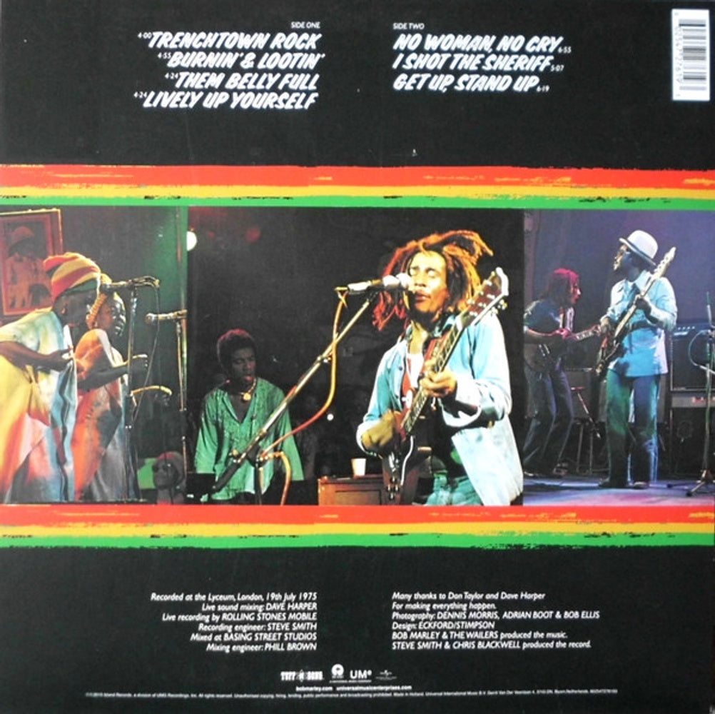 Bob Marley – Live! (LP Vinyl) Vinyl Record