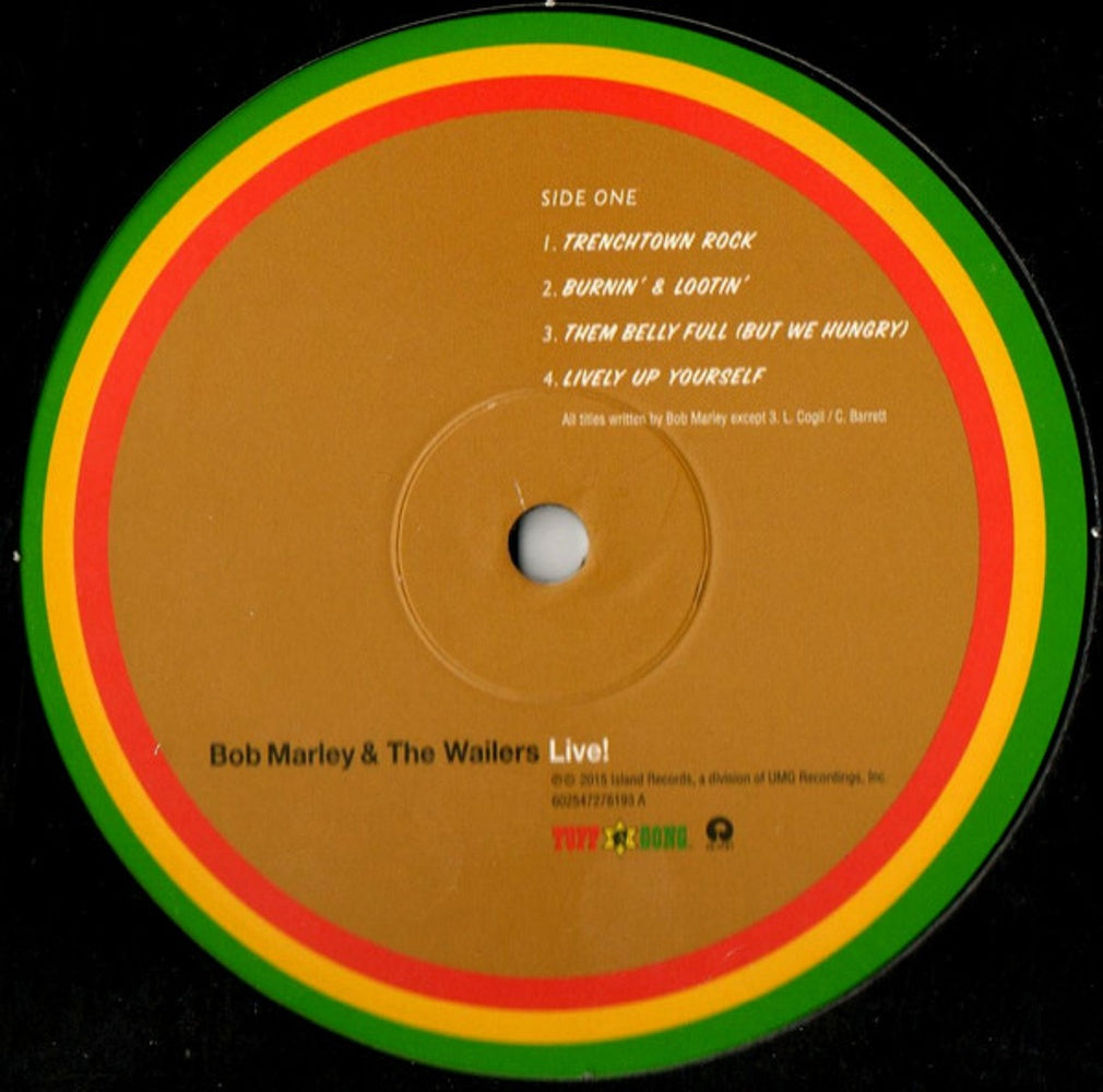 Bob Marley – Live! (LP Vinyl) Vinyl Record
