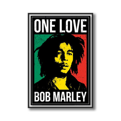 Bob Marley One Love Framed Poster