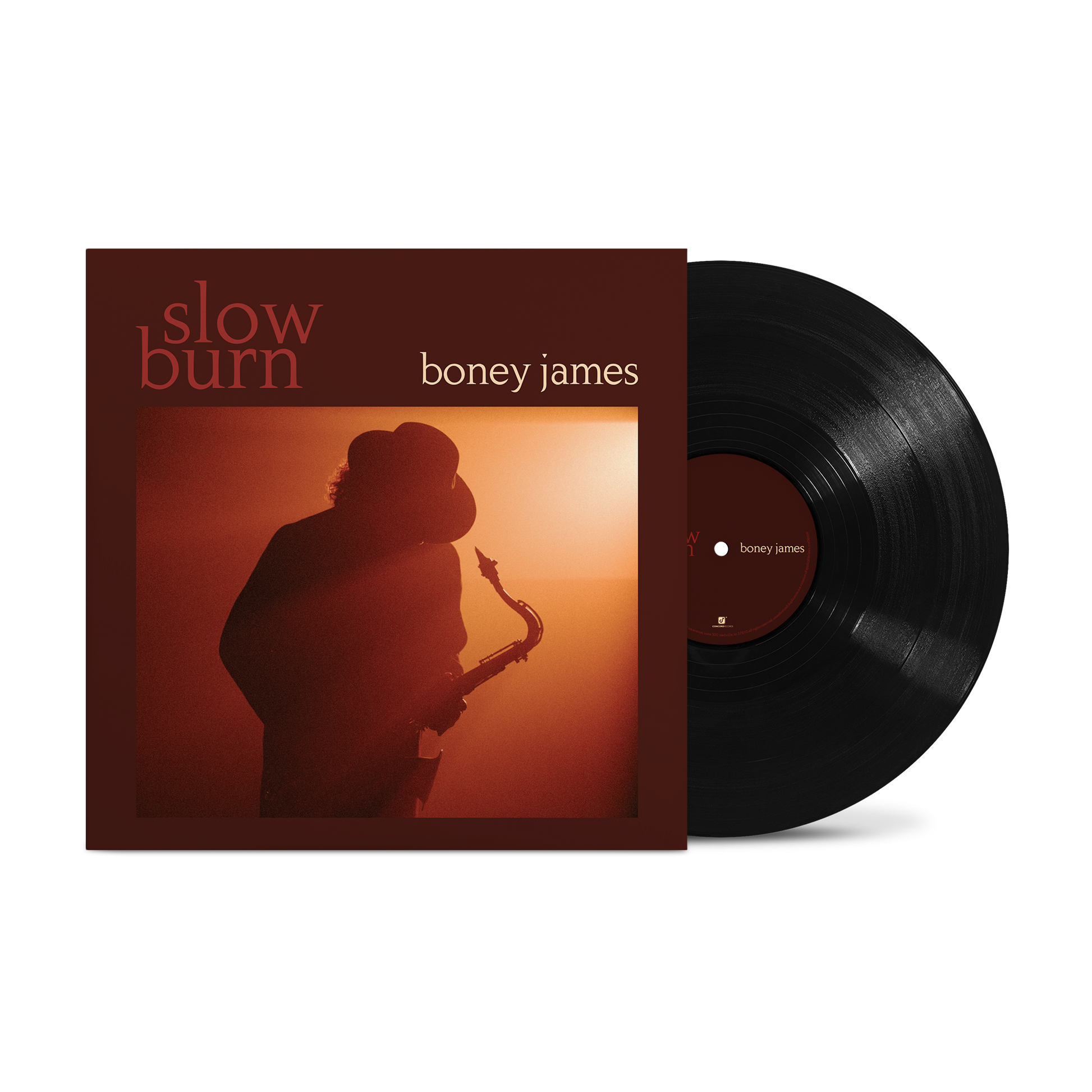 Boney James - Slow Burn - Black Vinyl Record