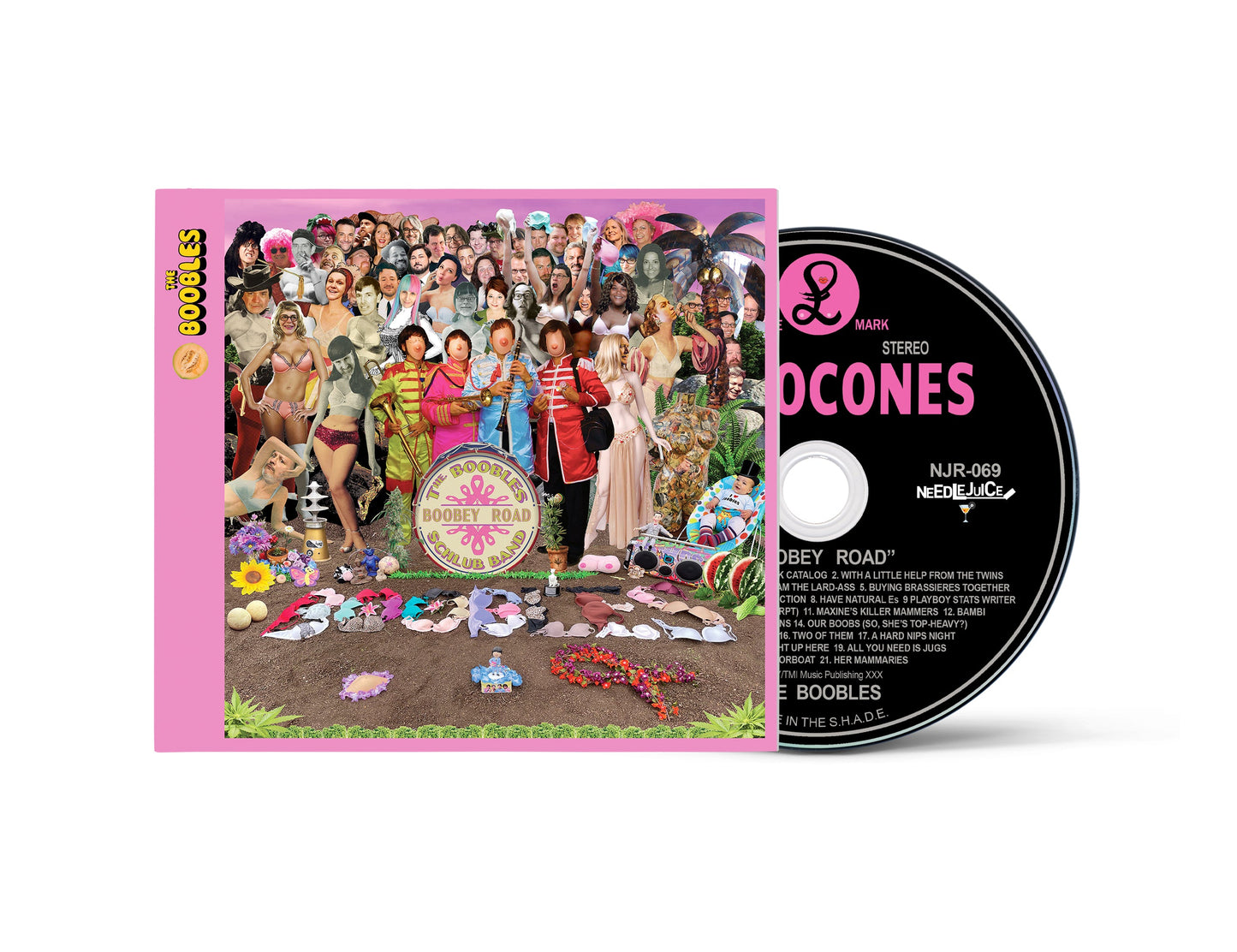 Boobey Road - CD - Needlejuice Records - Music CD