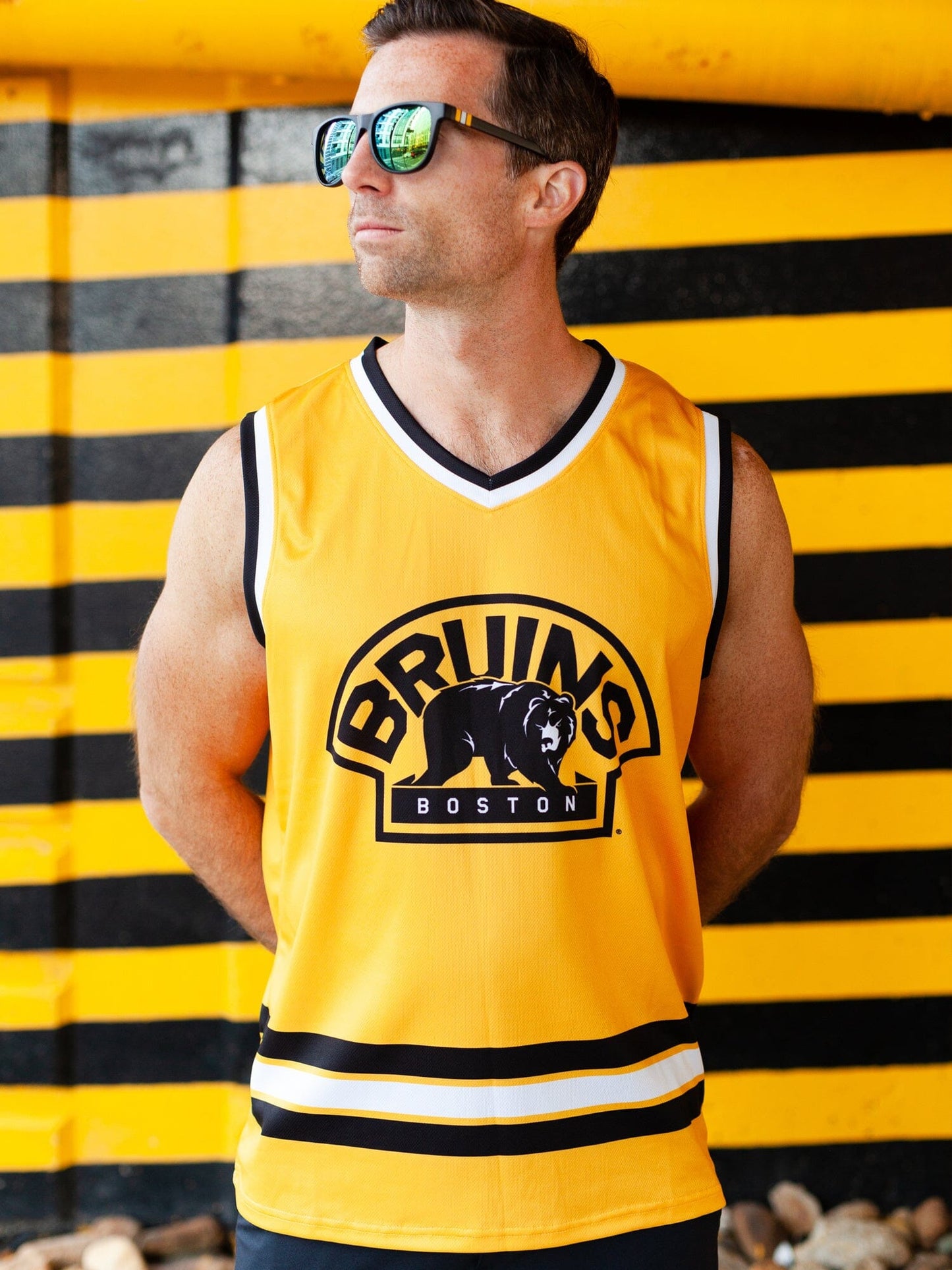 Boston Bruins "99 Series" Mash-up Hockey Tank