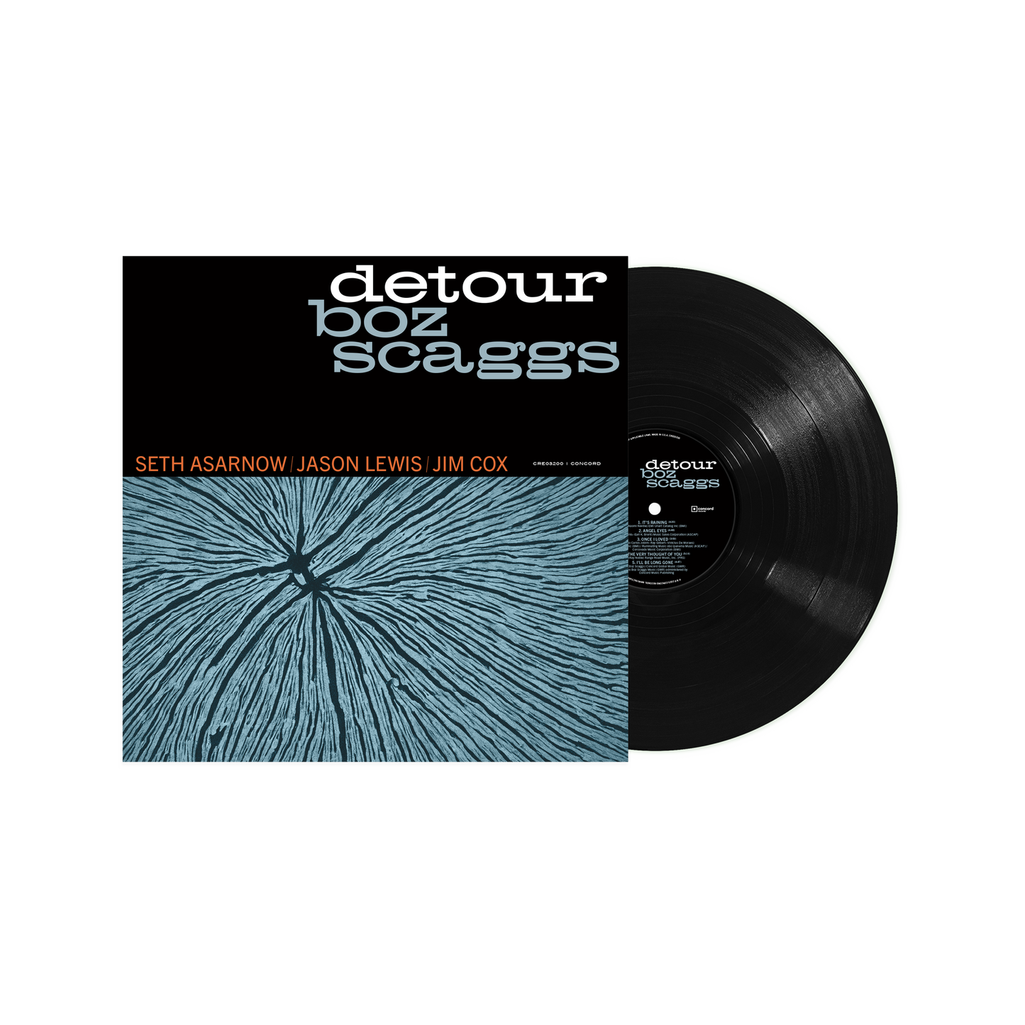 Boz Scaggs - Detour - Black Vinyl Record