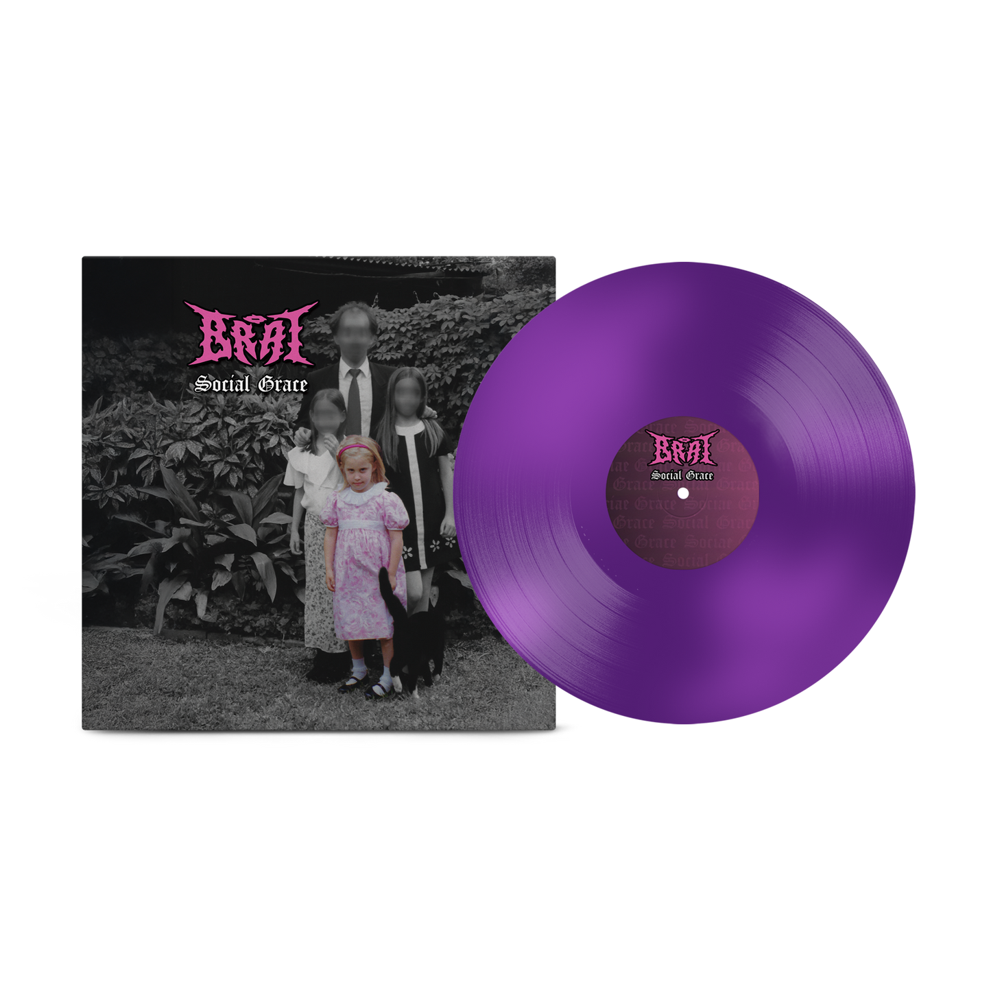 BRAT - Social Grace on Metallic Purple Vinyl Record