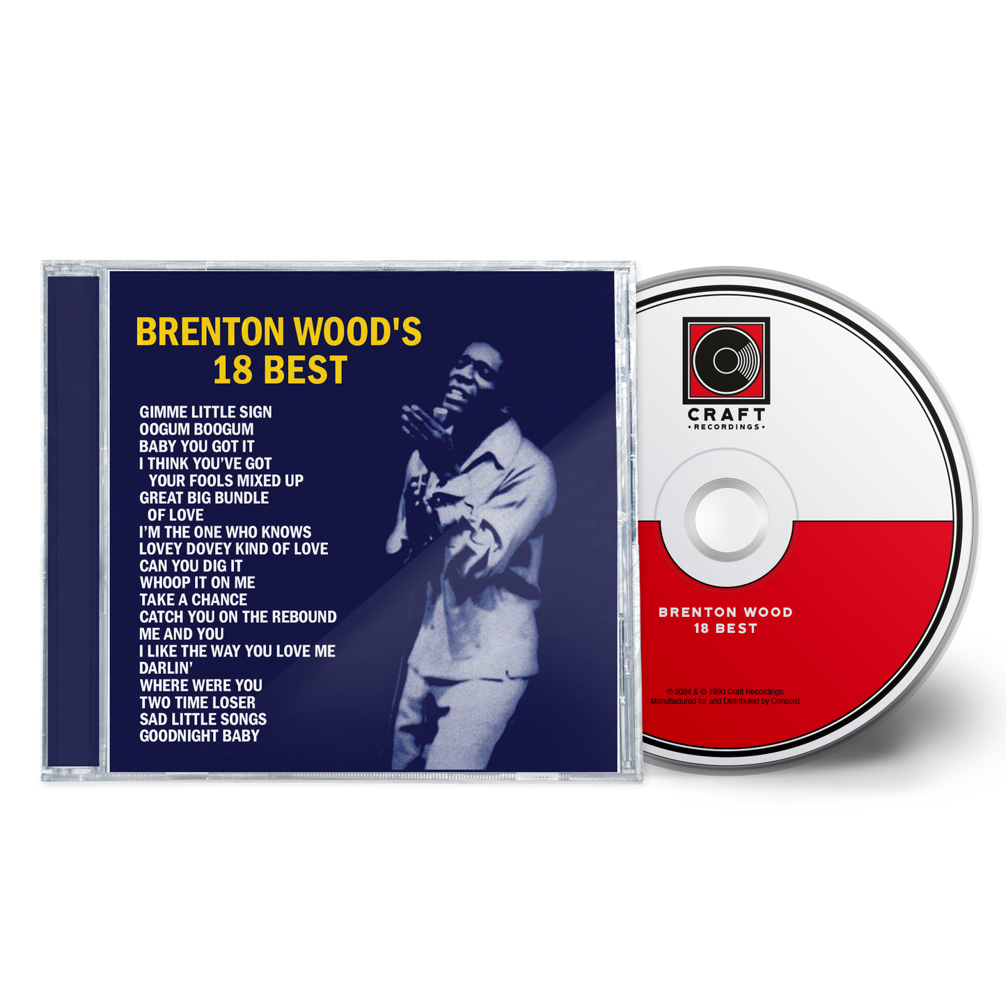 Brenton Wood's 18 Best Music CD