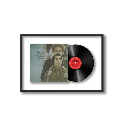 Simon and Garfunkel Bridge Over Troubled Water Framed Vinyl Record