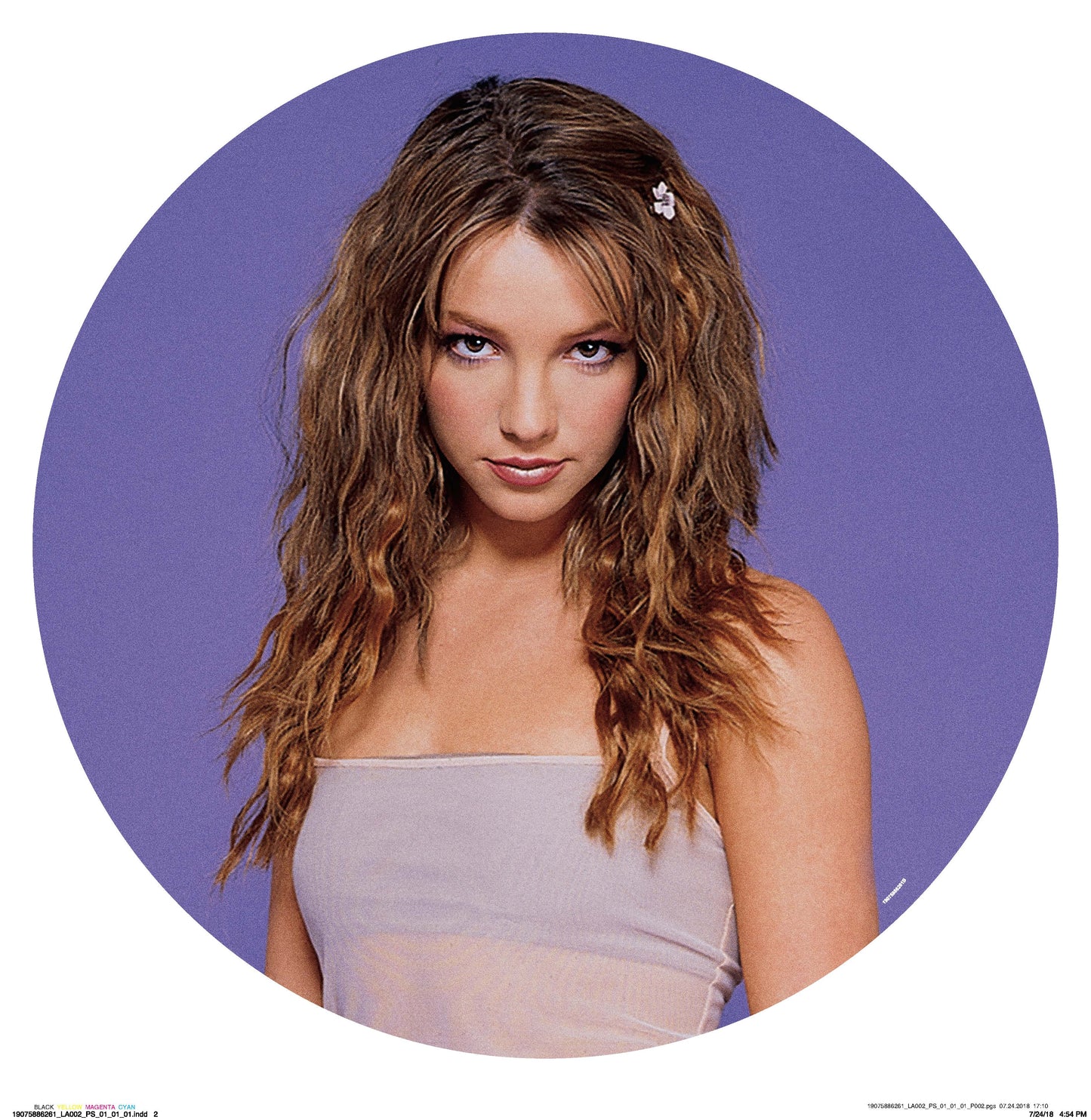 Britney Spears Baby One More Time Picture Disc Vinyl Record