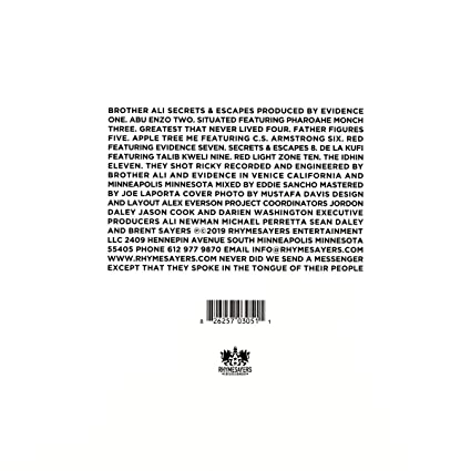 Secrets & Escapes [Explicit Content] (Picture Disc Vinyl)  Vinyl Record