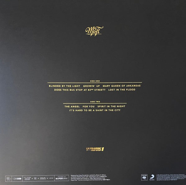 Bruce Springsteen - Greetings From Asbury Park, N.J. (Mobile Fidelity UltraDisc 180g Vinyl Box Set) Vinyl Record