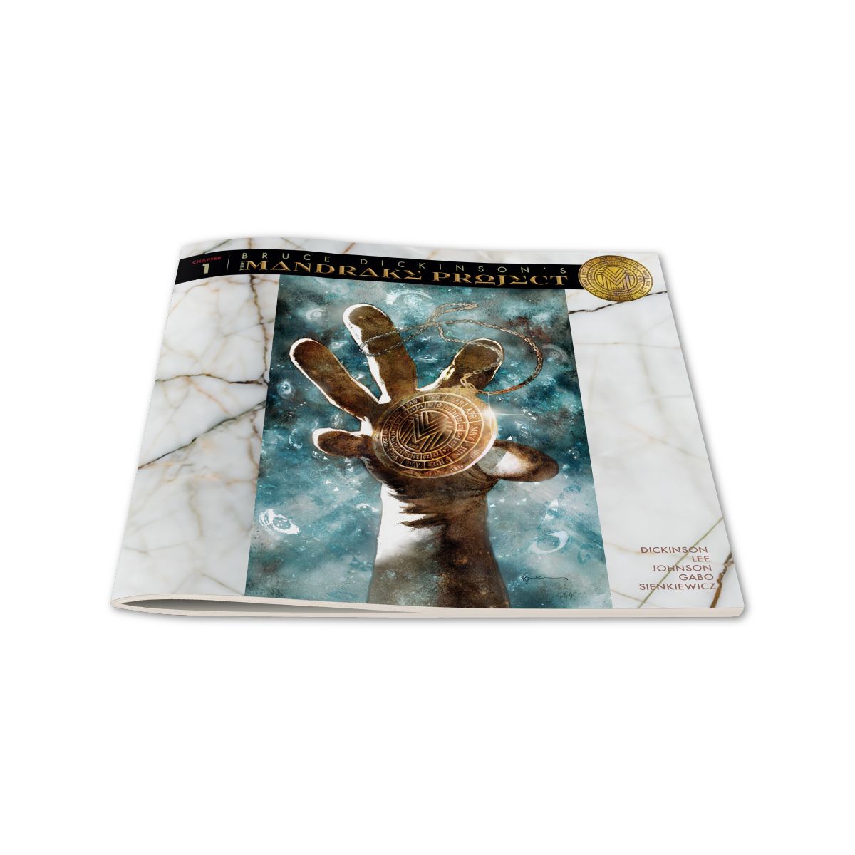 Bruce Dickinson's THE MANDRAKE PROJECT Issue 1 Standard Edition Book
